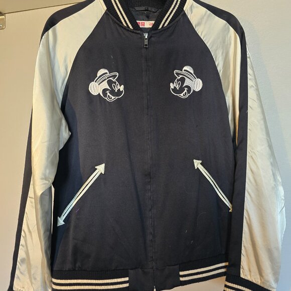 Uniqlo X Disney Mickey Mouse World Tour' Bomber Jacket Unisex ADULT D23 2019 - Picture 2 of 6
